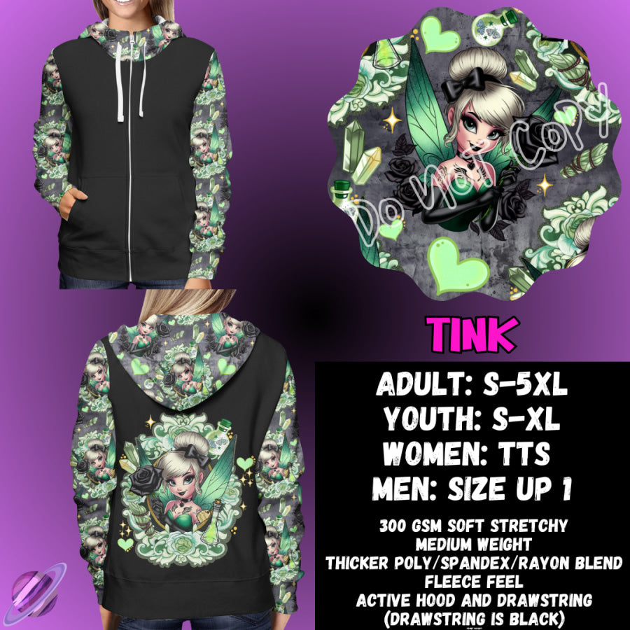 PREORDER Custom Hoodie Outfits - Tink - Closes 28 Jan - ETA early May 2025 Leggings