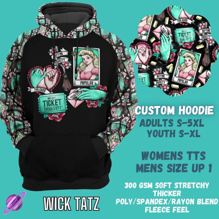 PREORDER Custom Hoodie Outfits - Wick Tatz - Closes 12 Jan - ETA late Apr 2025 Leggings