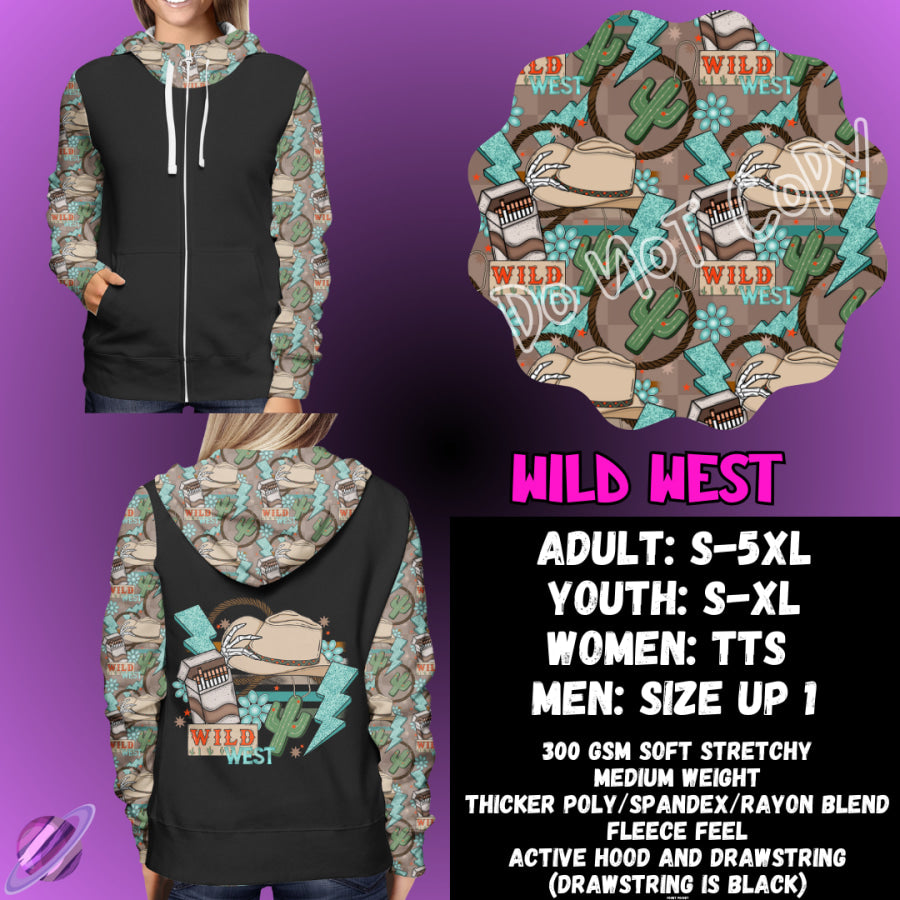 PREORDER Custom Hoodie Outfits - Wild West - Closes 28 Jan - ETA early May 2025 Leggings