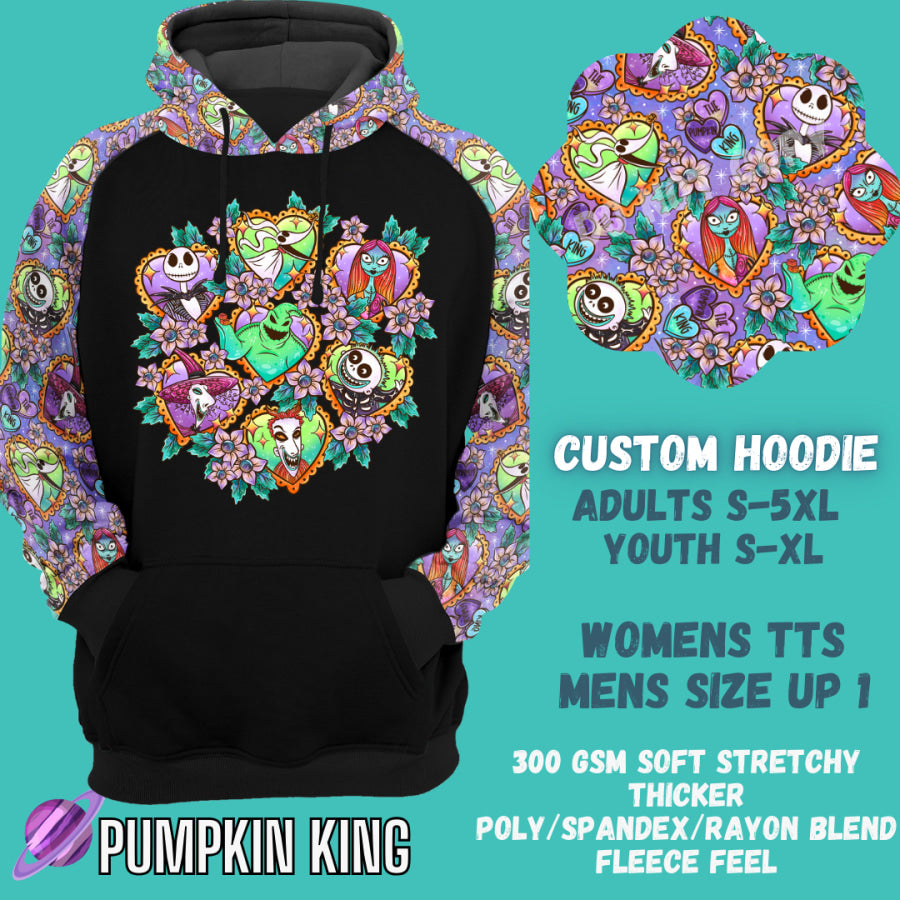 Preorder Custom Hoodie - Pumpkin King - Closes 29 Sep - ETA late Dec 2024 Hoodies