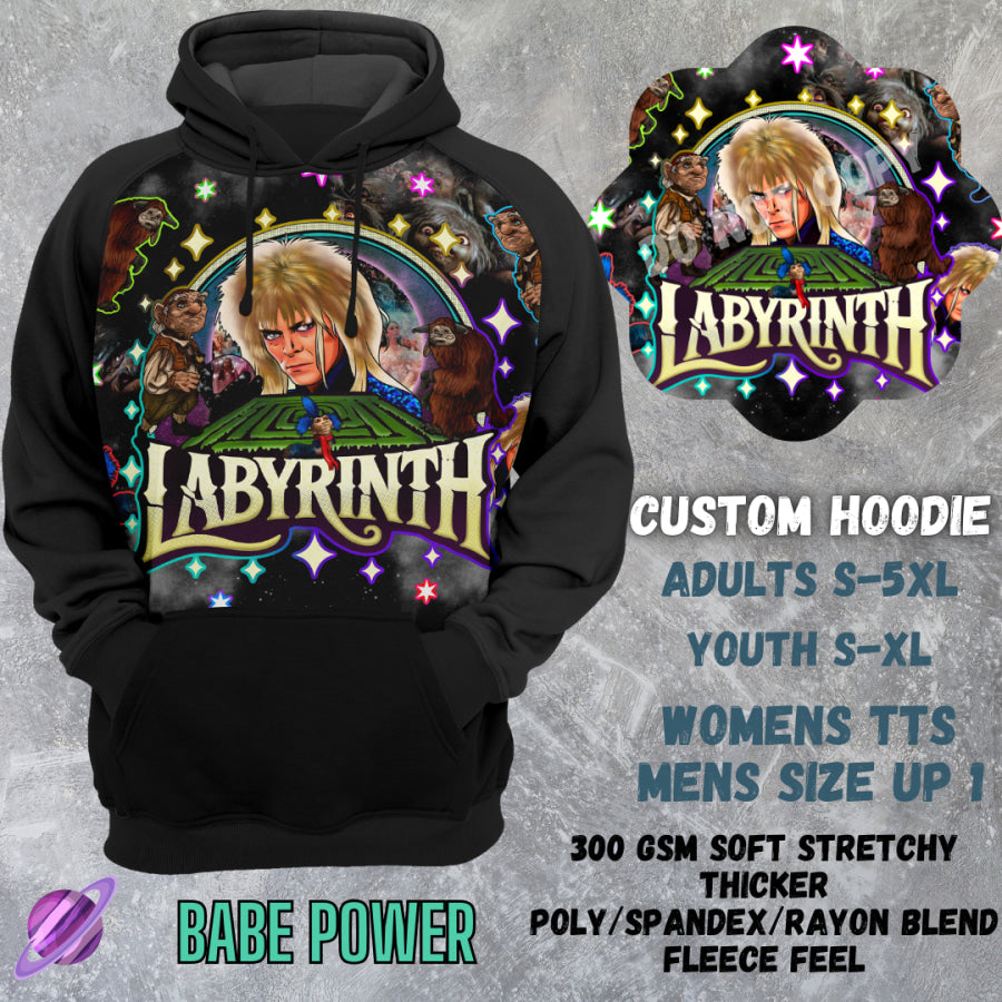 PREORDER Custom Hoodies - Babe Power - Closes 8 Mar - ETA early Jun 2025 Tops/Sweatshirts &amp; Hoodies