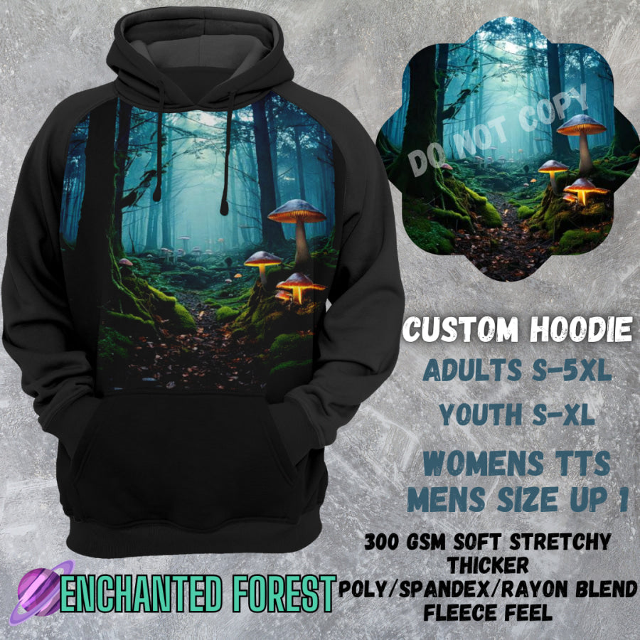 PREORDER Custom Hoodies - Enchanted Forest - Closes 8 Mar - ETA early Jun 2025 Tops/Sweatshirts &amp; Hoodies