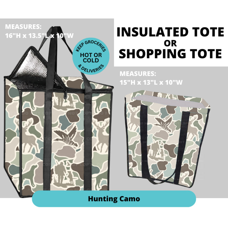 Preorder Custom Insulated or Non Insulated Shopping Totes - Closes 26 Feb - ETA early Jun 2025 Insulated Tote