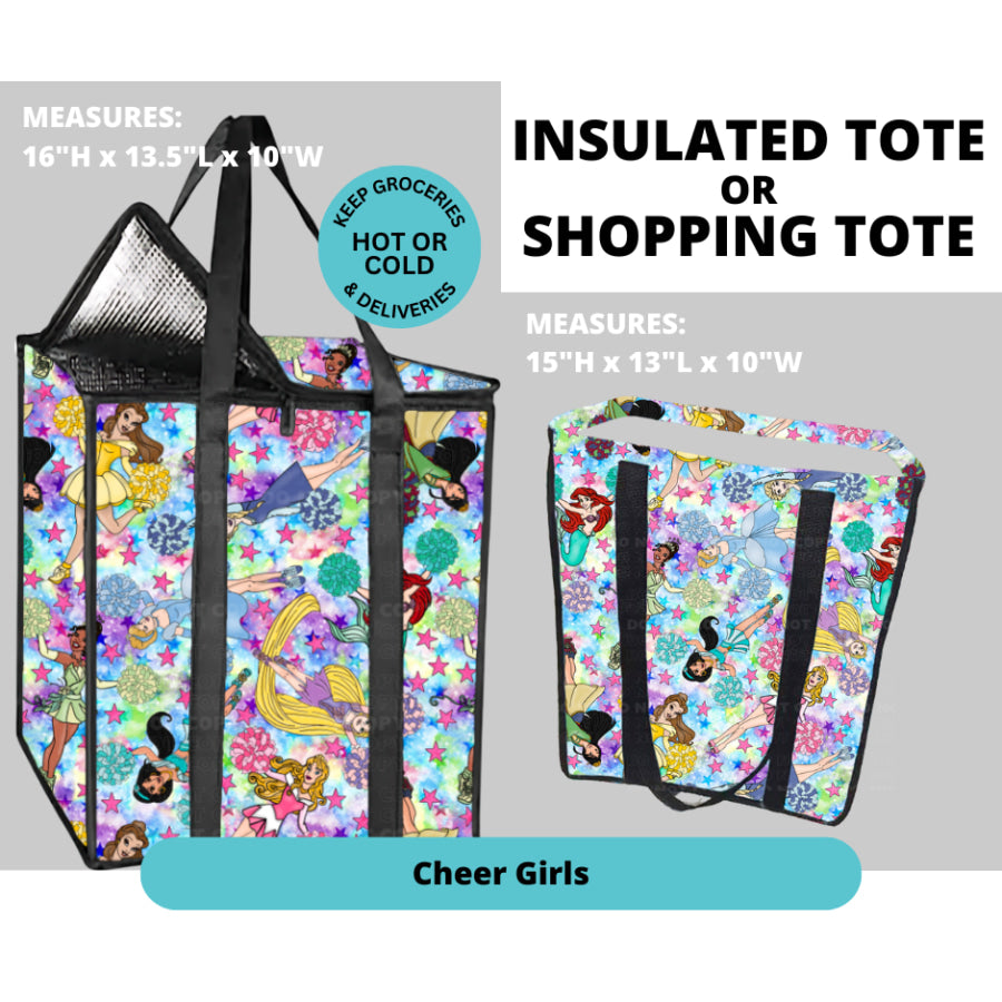 Preorder Custom Insulated or Non Insulated Shopping Totes - Closes 26 Feb - ETA early Jun 2025 Insulated Tote