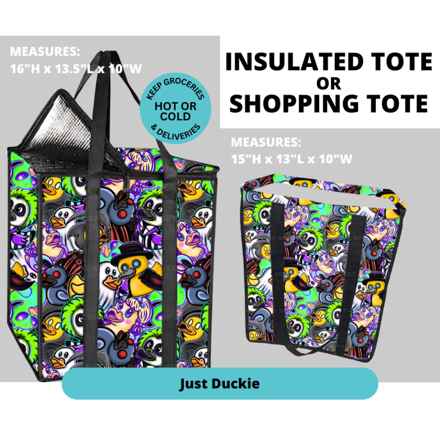 Preorder Custom Insulated or Non Insulated Shopping Totes - Closes 26 Feb - ETA early Jun 2025 Insulated Tote