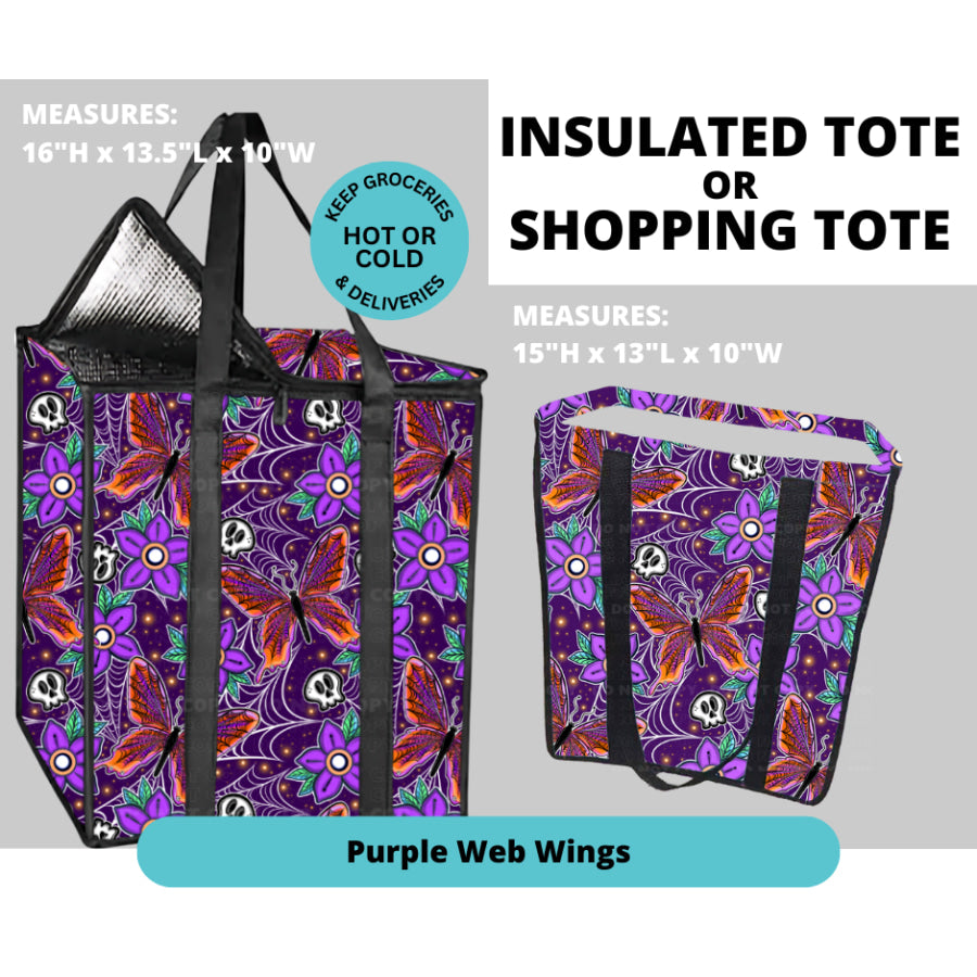 Preorder Custom Insulated or Non Insulated Shopping Totes - Closes 26 Feb - ETA early Jun 2025 Insulated Tote