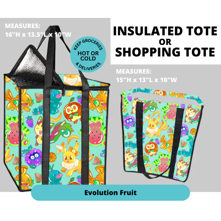 Preorder Custom Insulated or Non Insulated Shopping Totes - Closes 26 Feb - ETA early Jun 2025 Insulated Tote