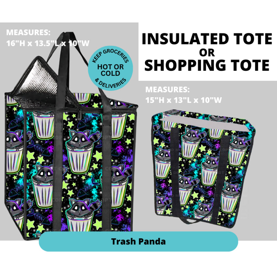 Preorder Custom Insulated or Non Insulated Shopping Totes - Closes 26 Feb - ETA early Jun 2025 Insulated Tote