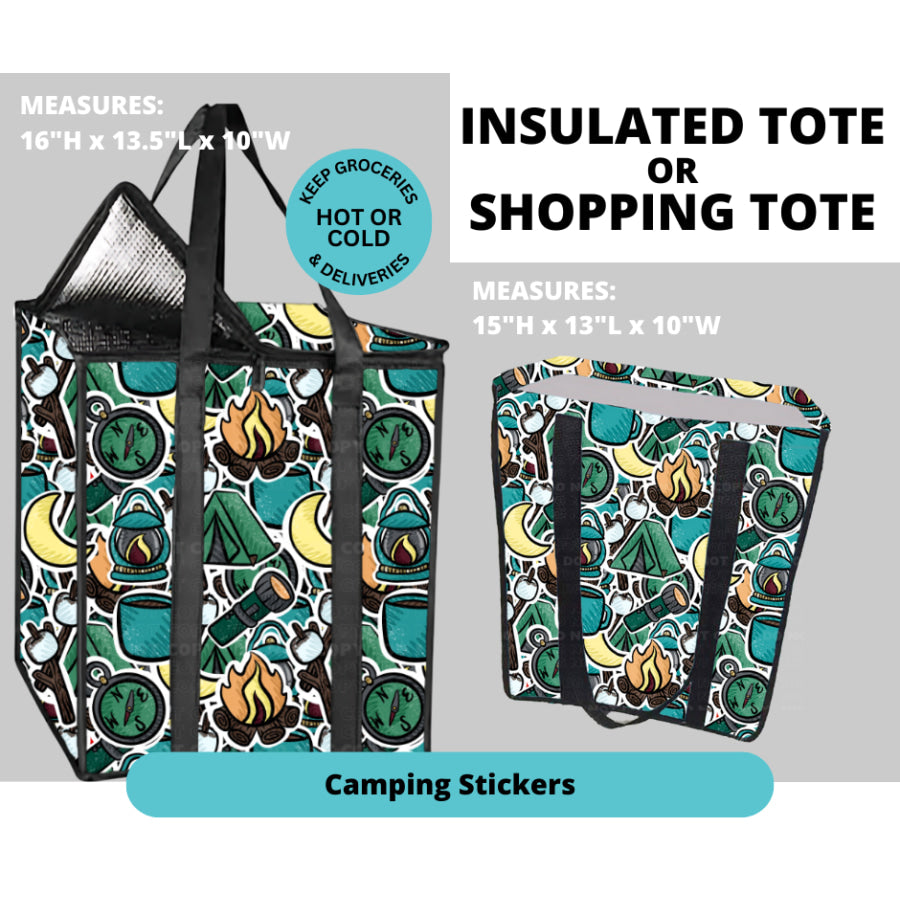 Preorder Custom Insulated or Non Insulated Shopping Totes - Closes 26 Feb - ETA early Jun 2025 Insulated Tote