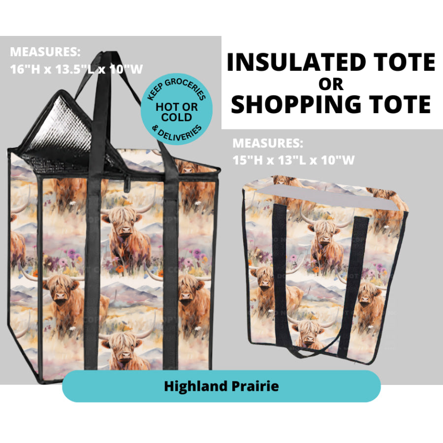 Preorder Custom Insulated or Non Insulated Shopping Totes - Closes 26 Feb - ETA early Jun 2025 Insulated Tote