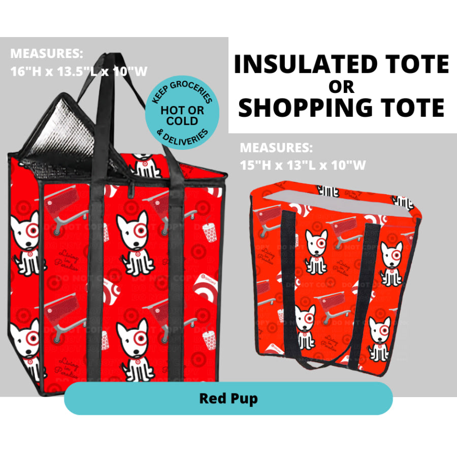 Preorder Custom Insulated or Non Insulated Shopping Totes - Closes 26 Feb - ETA early Jun 2025 Insulated Tote