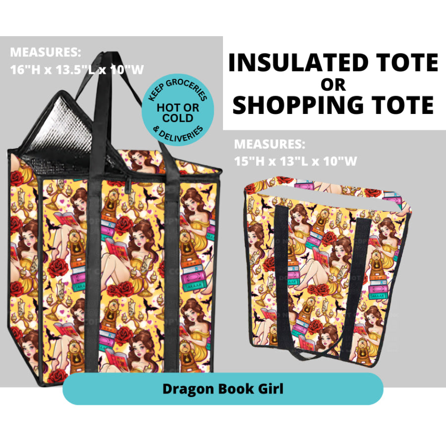 Preorder Custom Insulated or Non Insulated Shopping Totes - Closes 26 Feb - ETA early Jun 2025 Insulated Tote