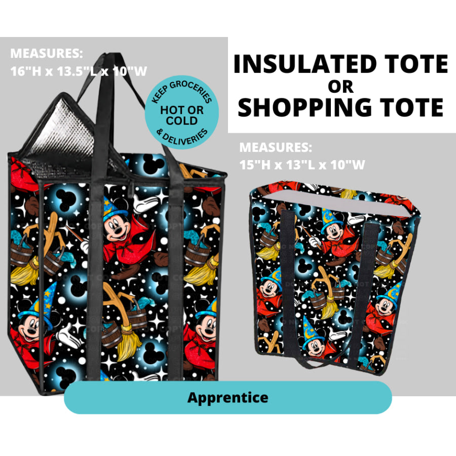 Preorder Custom Insulated or Non Insulated Shopping Totes - Closes 26 Feb - ETA early Jun 2025 Insulated Tote