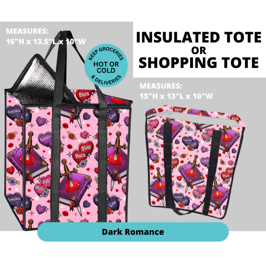 Preorder Custom Insulated or Non Insulated Shopping Totes - Closes 26 Feb - ETA early Jun 2025 Insulated Tote