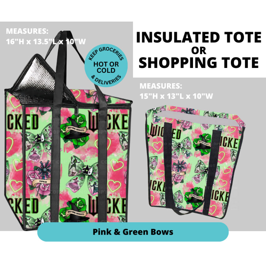 Preorder Custom Insulated or Non Insulated Shopping Totes - Closes 26 Feb - ETA early Jun 2025 Insulated Tote