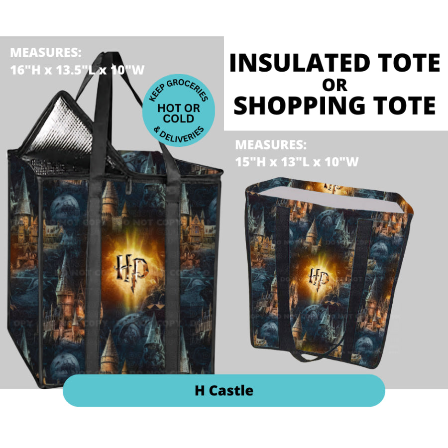 Preorder Custom Insulated or Non Insulated Shopping Totes - Closes 26 Feb - ETA early Jun 2025 Insulated Tote