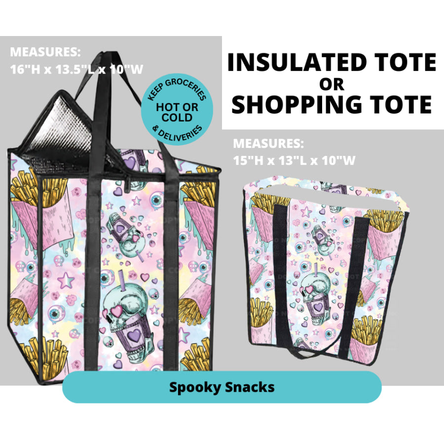 Preorder Custom Insulated or Non Insulated Shopping Totes - Closes 26 Feb - ETA early Jun 2025 Insulated Tote