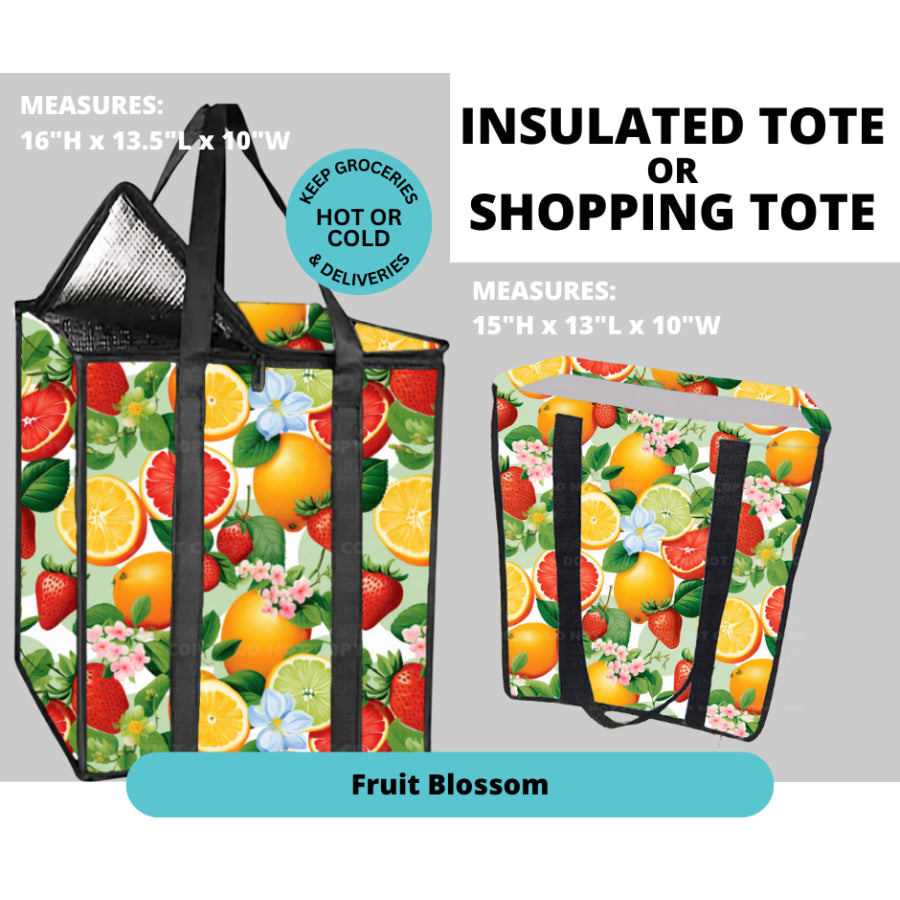 Preorder Custom Insulated or Non Insulated Shopping Totes - Closes 26 Feb - ETA early Jun 2025 Insulated Tote