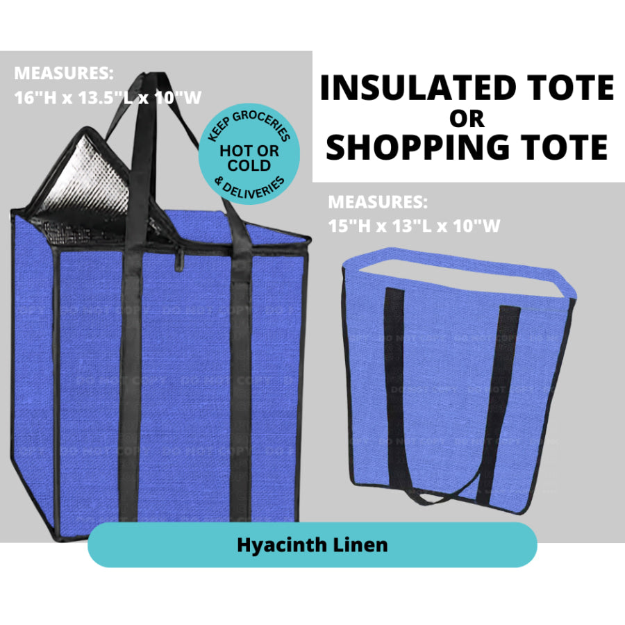 Preorder Custom Insulated or Non Insulated Shopping Totes - Closes 26 Feb - ETA early Jun 2025 Insulated Tote