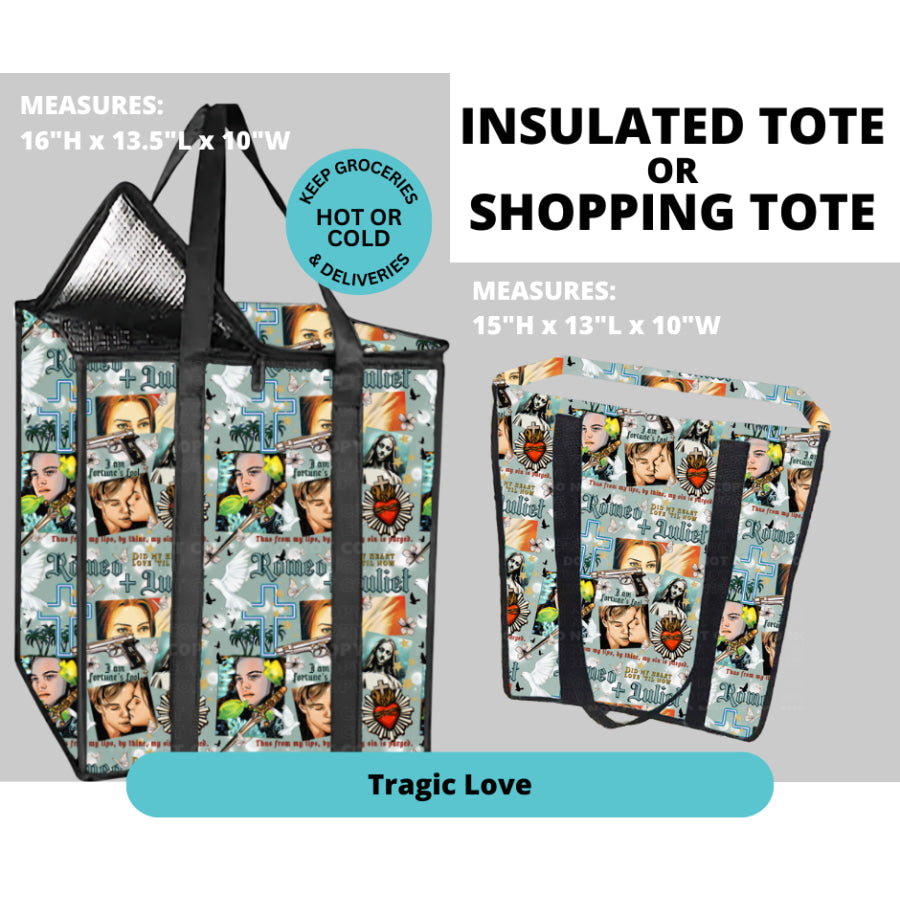 Preorder Custom Insulated or Non Insulated Shopping Totes - Closes 26 Feb - ETA early Jun 2025 Insulated Tote