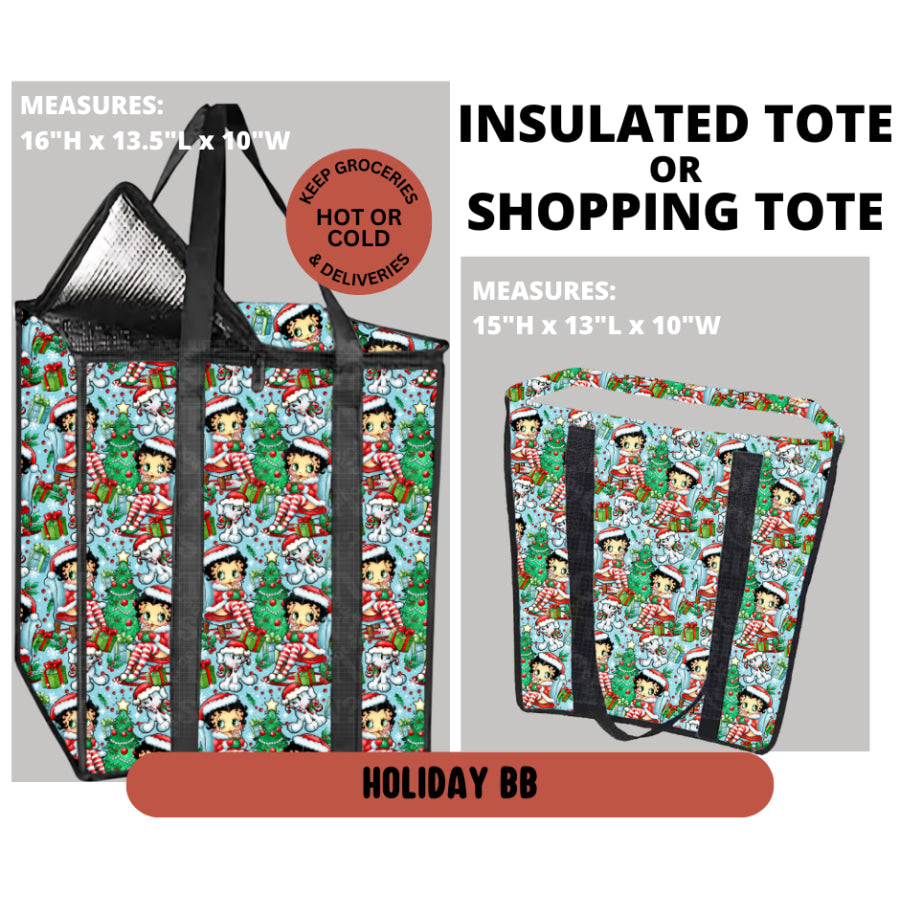 Preorder Custom Insulated Shopping Totes Closes 11 Sep ETA early Jan 2026 Insulated Tote