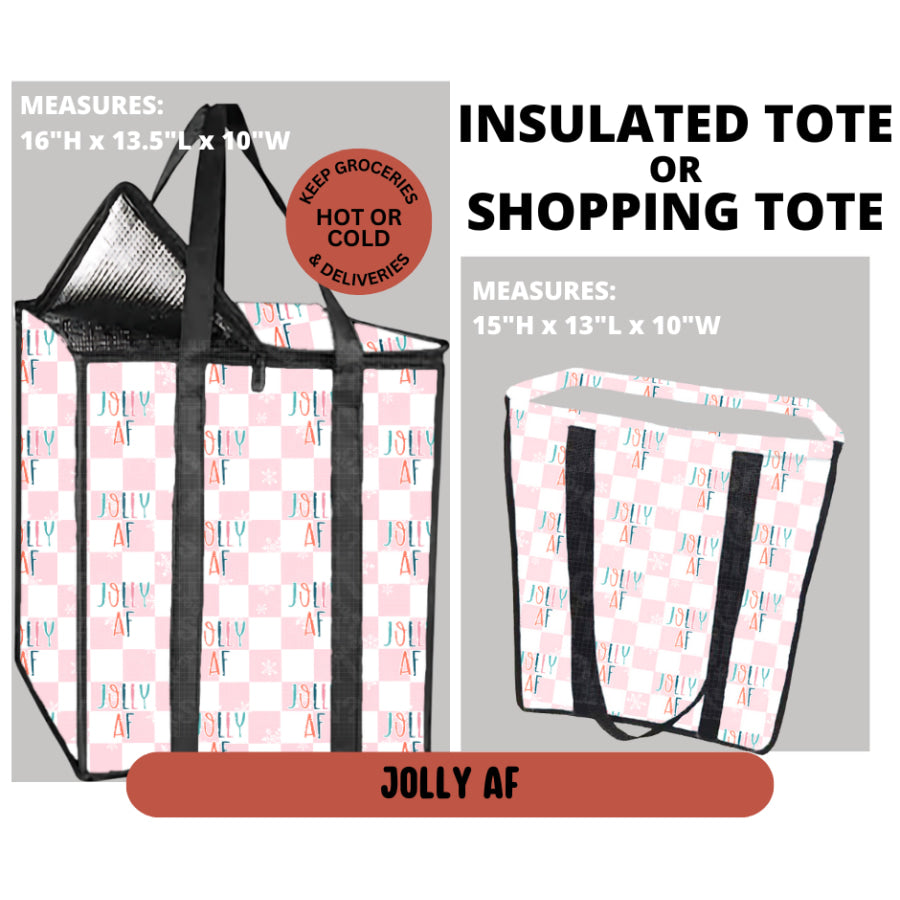 Preorder Custom Insulated Shopping Totes Closes 11 Sep ETA early Jan 2026 Insulated Tote