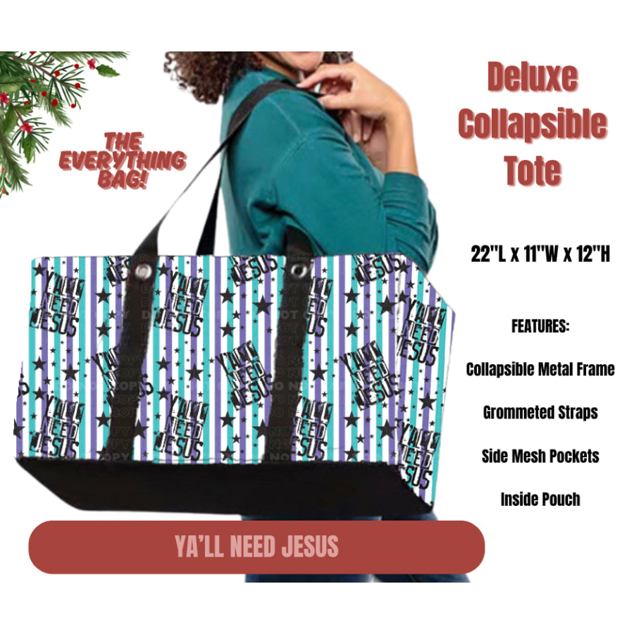 Preorder Custom Large Collapsible Tote Bags Closes 1 Sep ETA early Jan 2026 Lunch Boxes &amp; Totes
