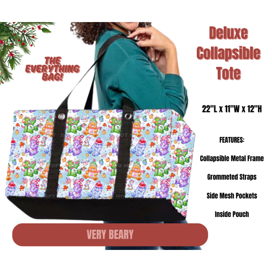 Preorder Custom Large Collapsible Tote Bags Closes 1 Sep ETA early Jan 2026 Lunch Boxes &amp; Totes
