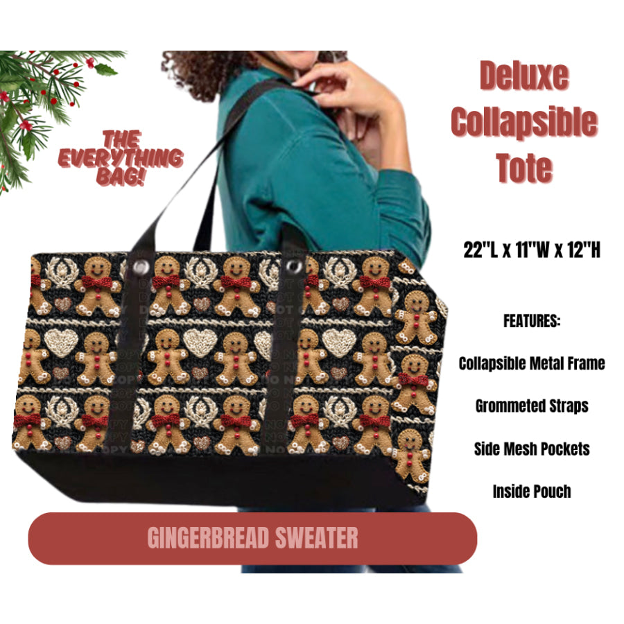 Preorder Custom Large Collapsible Tote Bags Closes 1 Sep ETA early Jan 2026 Lunch Boxes &amp; Totes