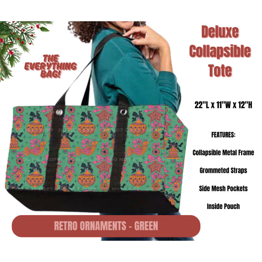 Preorder Custom Large Collapsible Tote Bags Closes 1 Sep ETA early Jan 2026 Lunch Boxes &amp; Totes