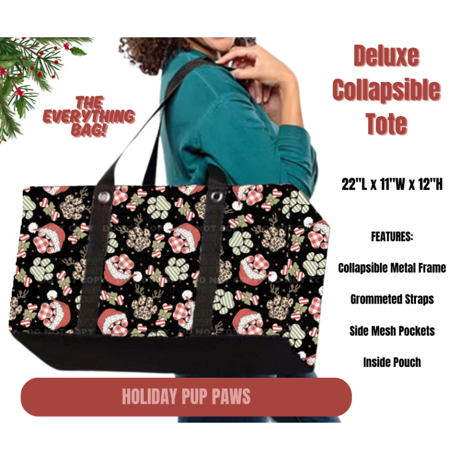 Preorder Custom Large Collapsible Tote Bags Closes 1 Sep ETA early Jan 2026 Lunch Boxes &amp; Totes