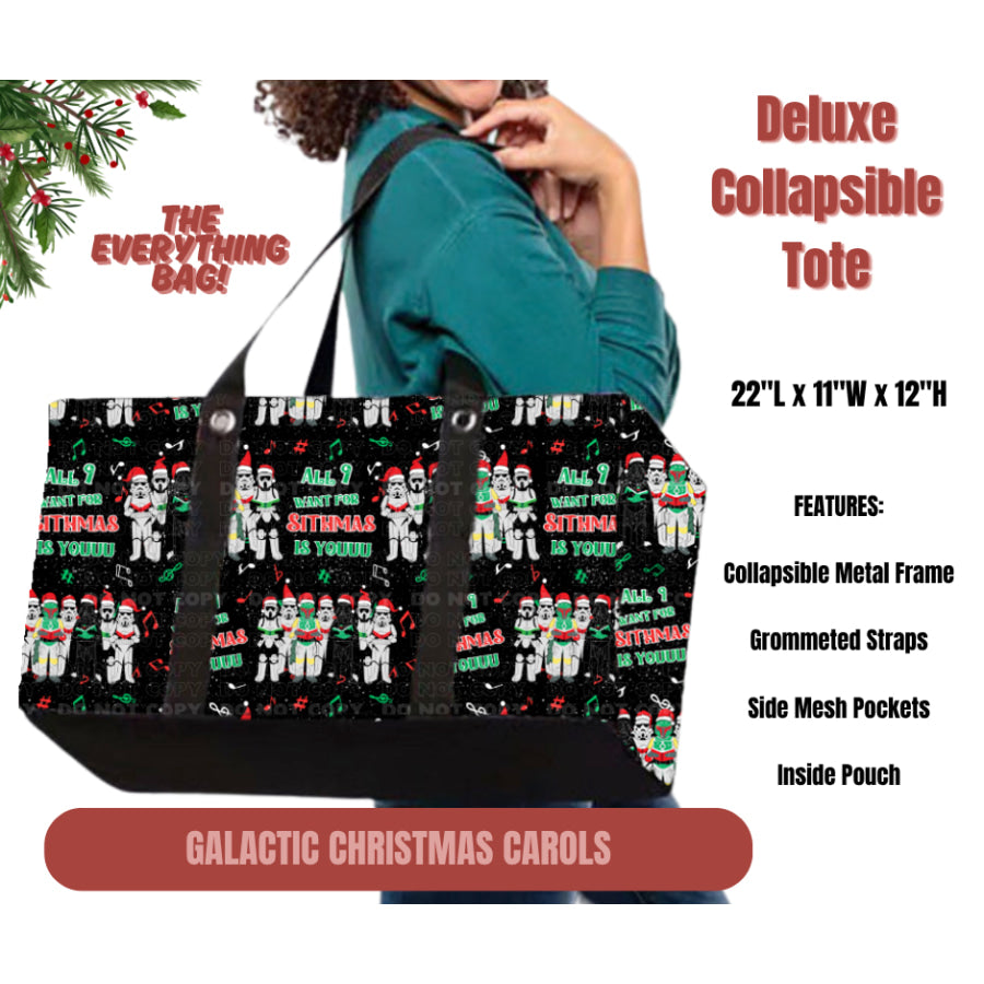 Preorder Custom Large Collapsible Tote Bags Closes 1 Sep ETA early Jan 2026 Lunch Boxes &amp; Totes