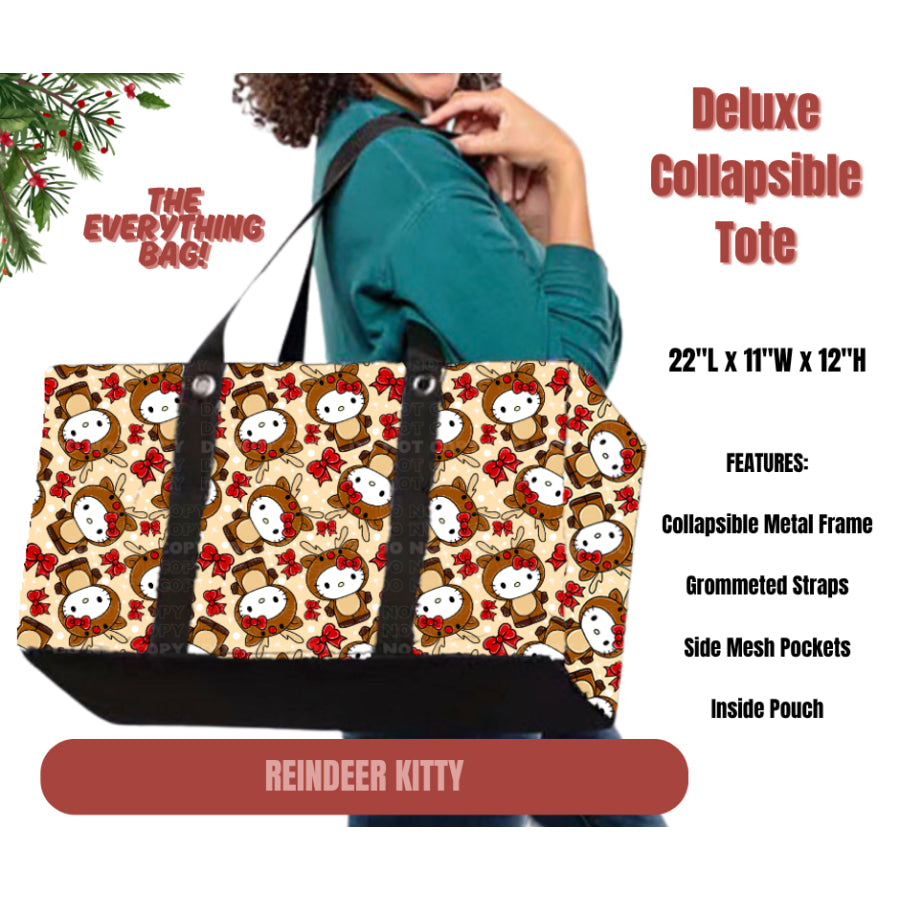 Preorder Custom Large Collapsible Tote Bags Closes 1 Sep ETA early Jan 2026 Lunch Boxes &amp; Totes