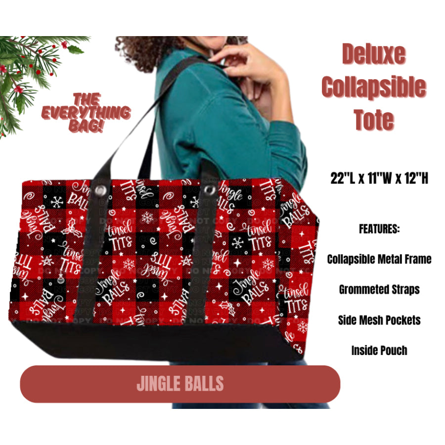 Preorder Custom Large Collapsible Tote Bags Closes 1 Sep ETA early Jan 2026 Lunch Boxes &amp; Totes