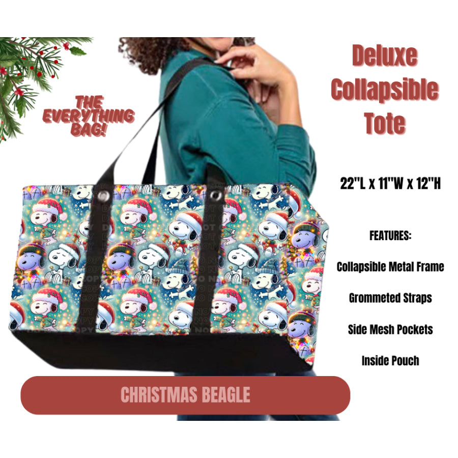 Preorder Custom Large Collapsible Tote Bags Closes 1 Sep ETA early Jan 2026 Lunch Boxes &amp; Totes