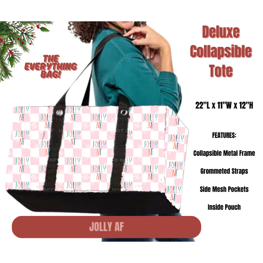 Preorder Custom Large Collapsible Tote Bags Closes 1 Sep ETA early Jan 2026 Lunch Boxes &amp; Totes