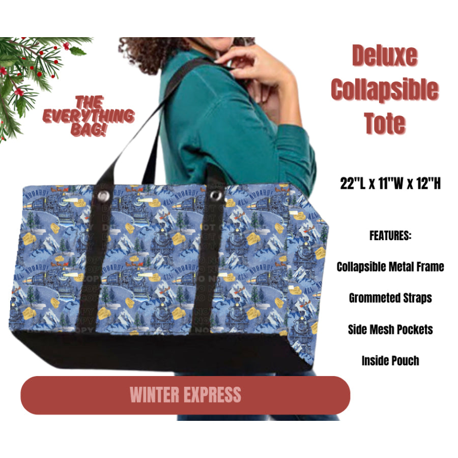 Preorder Custom Large Collapsible Tote Bags Closes 1 Sep ETA early Jan 2026 Lunch Boxes &amp; Totes