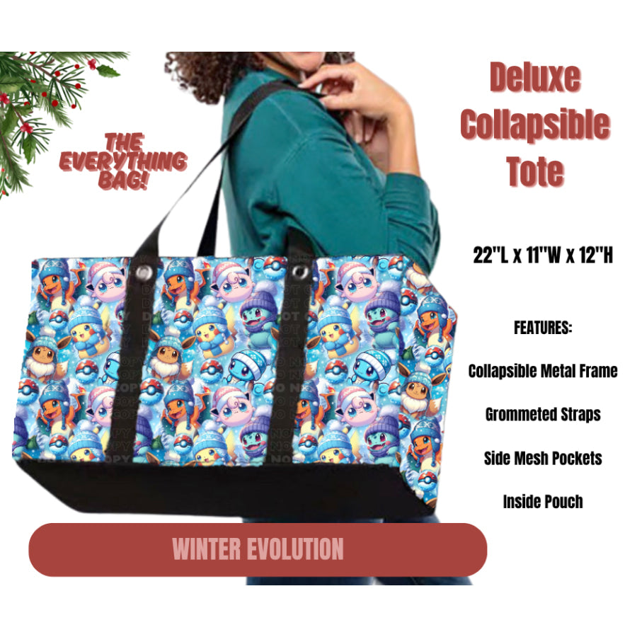 Preorder Custom Large Collapsible Tote Bags Closes 1 Sep ETA early Jan 2026 Lunch Boxes &amp; Totes