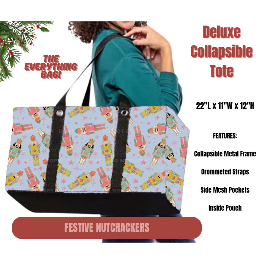 Preorder Custom Large Collapsible Tote Bags Closes 1 Sep ETA early Jan 2026 Lunch Boxes &amp; Totes