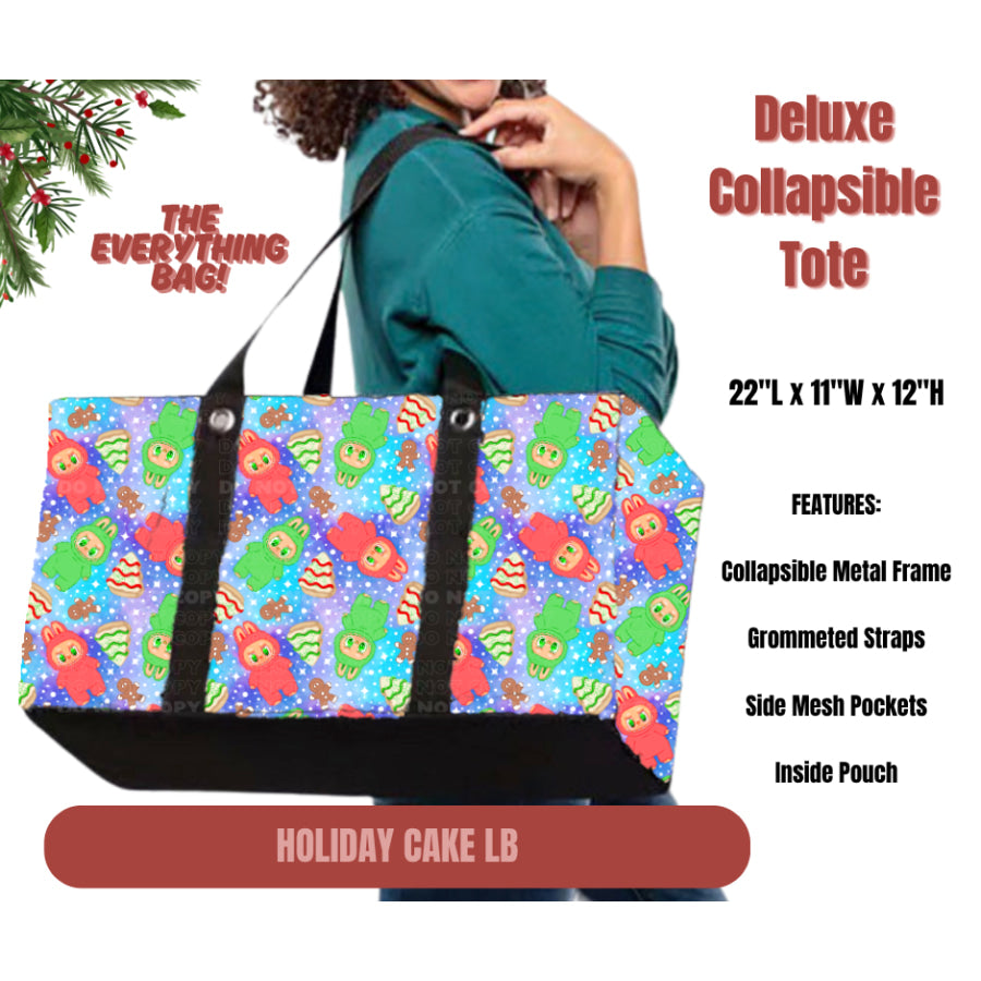 Preorder Custom Large Collapsible Tote Bags Closes 1 Sep ETA early Jan 2026 Lunch Boxes &amp; Totes