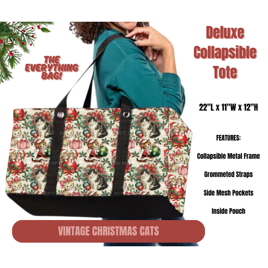 Preorder Custom Large Collapsible Tote Bags Closes 1 Sep ETA early Jan 2026 Lunch Boxes &amp; Totes