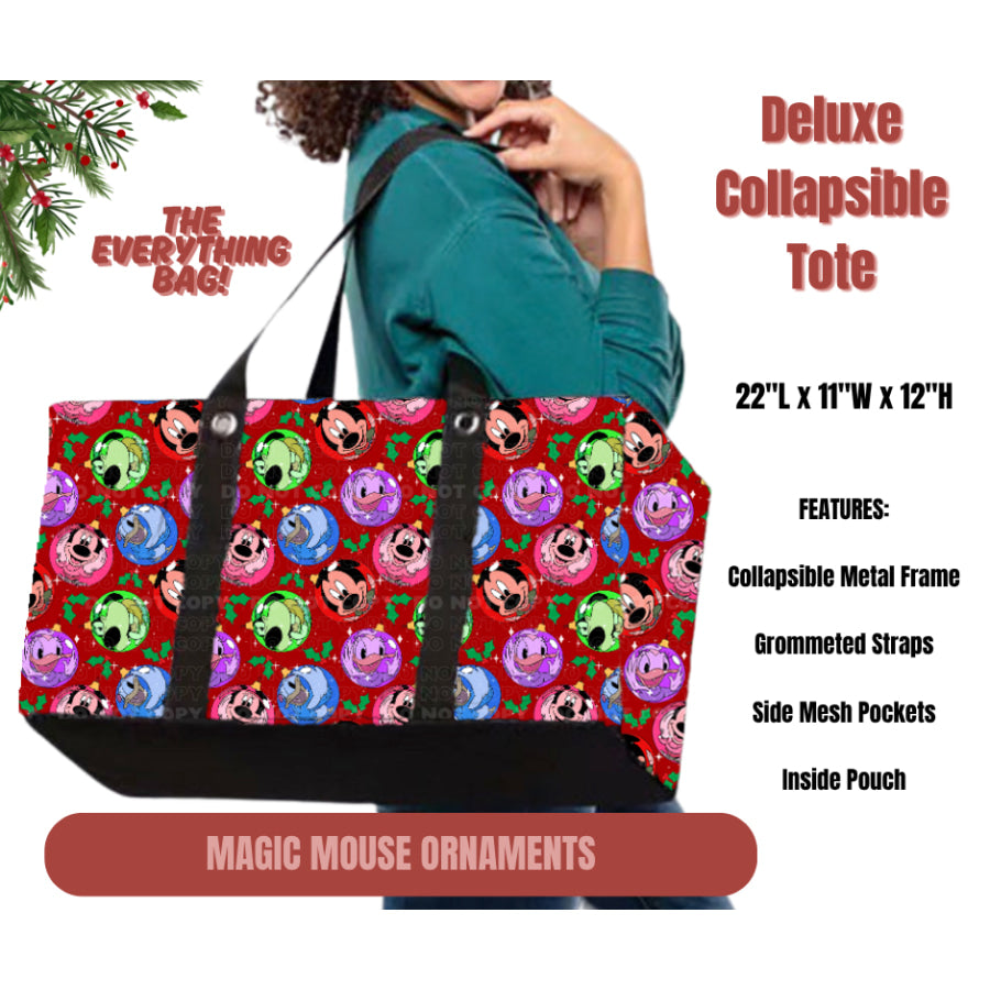 Preorder Custom Large Collapsible Tote Bags Closes 1 Sep ETA early Jan 2026 Lunch Boxes &amp; Totes
