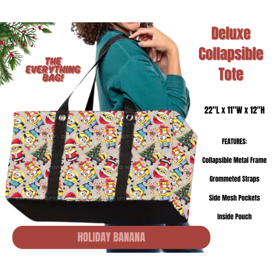 Preorder Custom Large Collapsible Tote Bags Closes 1 Sep ETA early Jan 2026 Lunch Boxes &amp; Totes