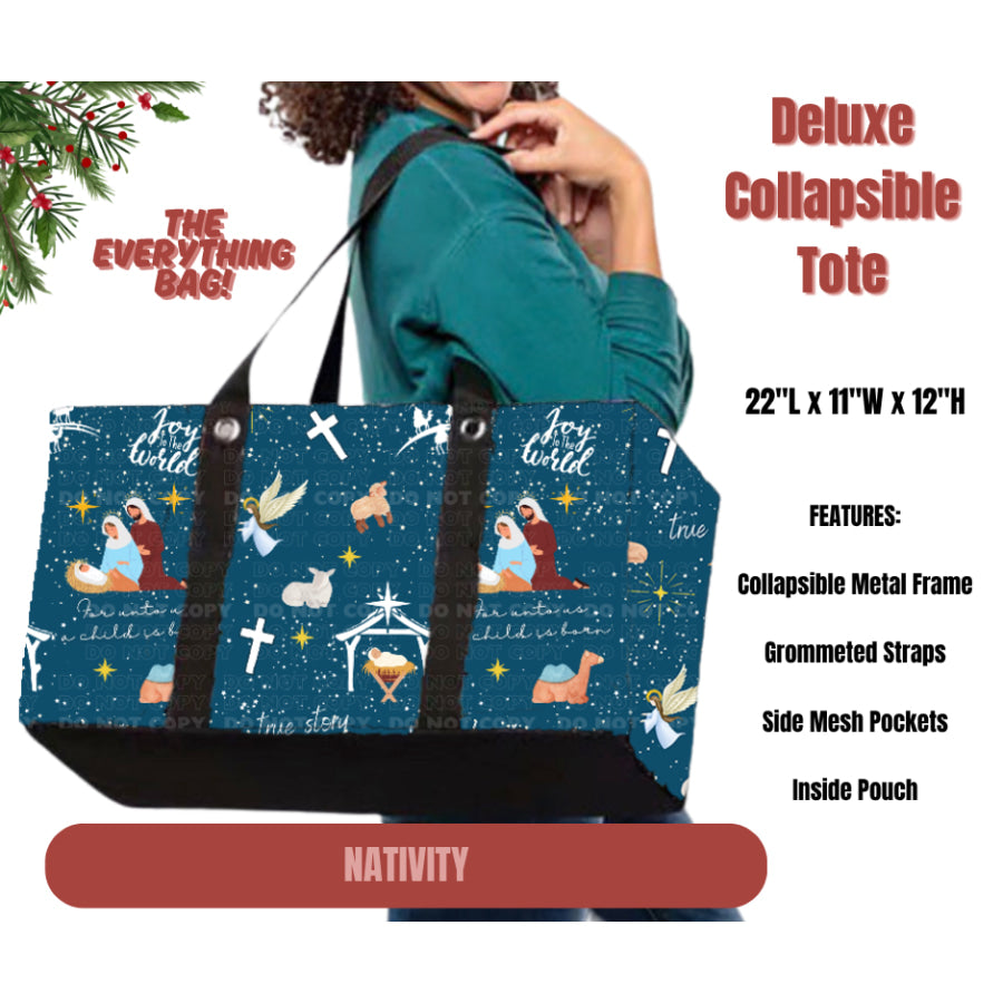 Preorder Custom Large Collapsible Tote Bags Closes 1 Sep ETA early Jan 2026 Lunch Boxes &amp; Totes