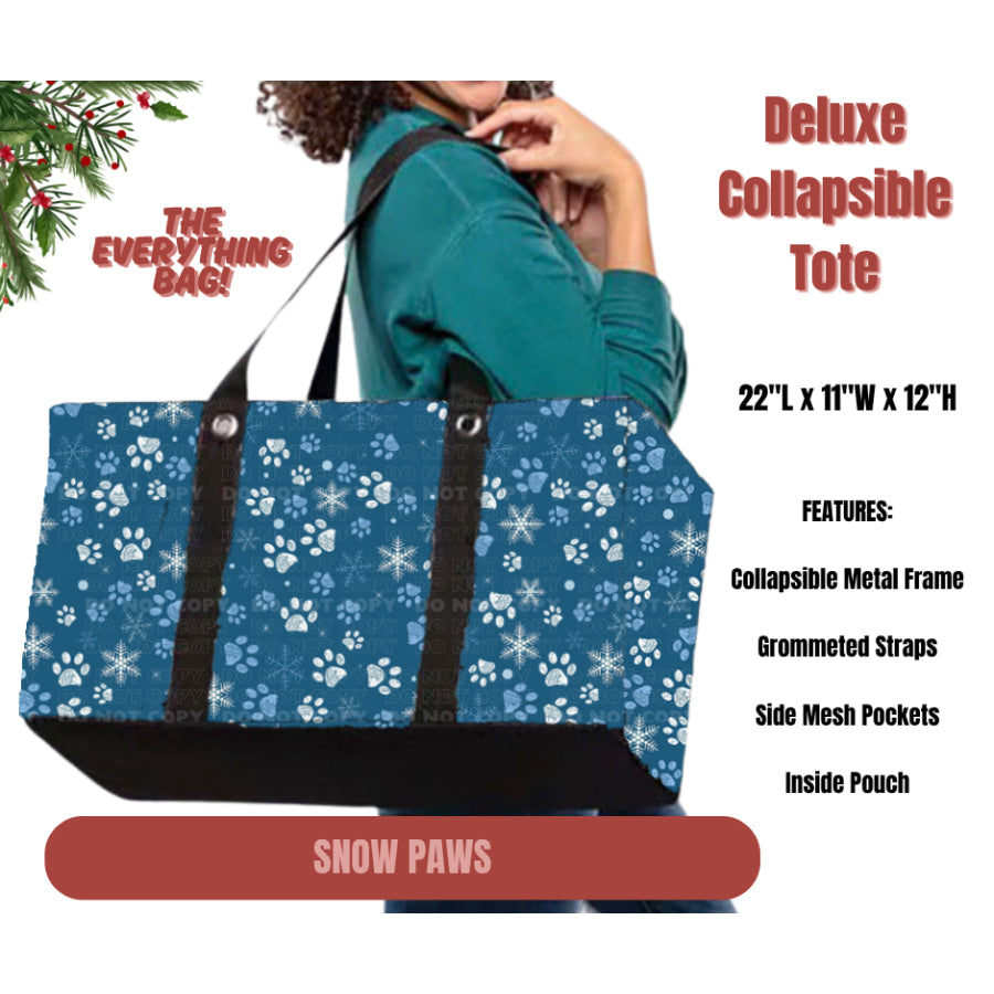 Preorder Custom Large Collapsible Tote Bags Closes 1 Sep ETA early Jan 2026 Lunch Boxes &amp; Totes