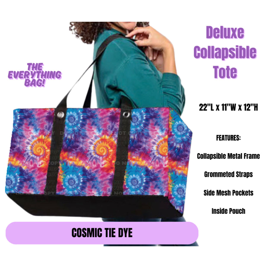Preorder Custom Large Collapsible Tote Bags - Closes 19 May - ETA late Sep 2025 Lunch Boxes &amp; Totes