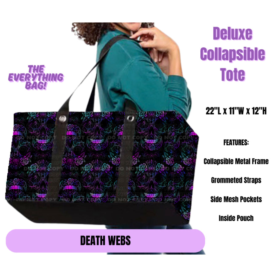 Preorder Custom Large Collapsible Tote Bags - Closes 19 May - ETA late Sep 2025 Lunch Boxes &amp; Totes