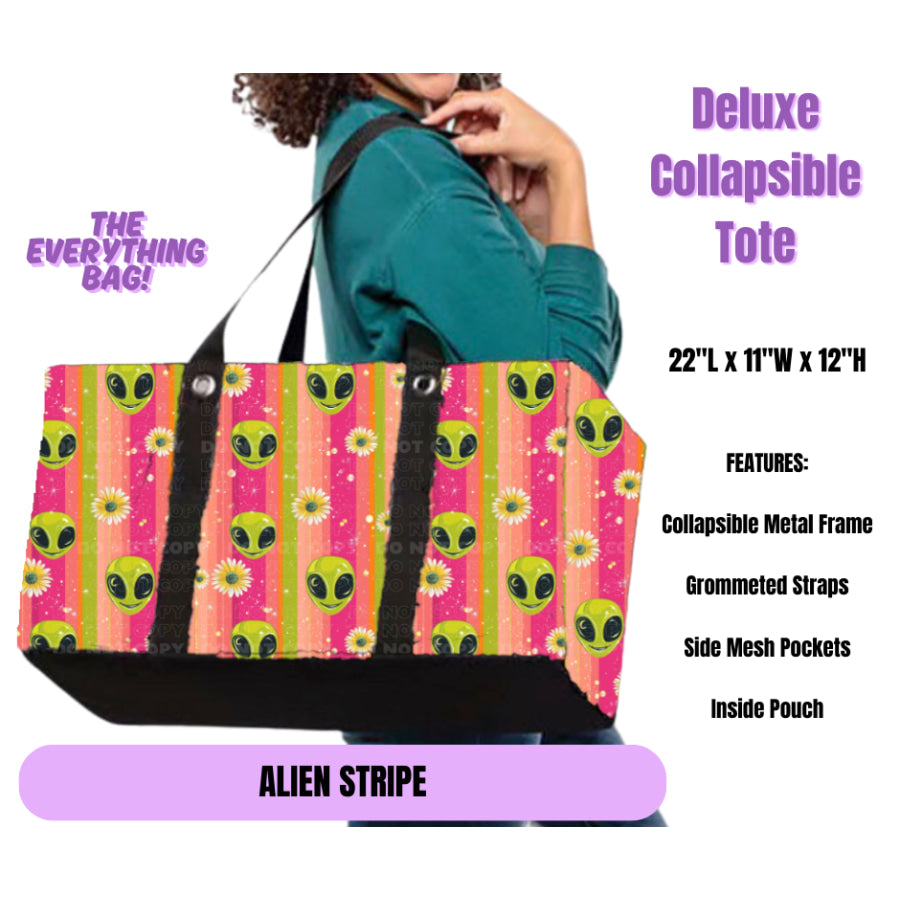 Preorder Custom Large Collapsible Tote Bags - Closes 19 May - ETA late Sep 2025 Lunch Boxes & Totes