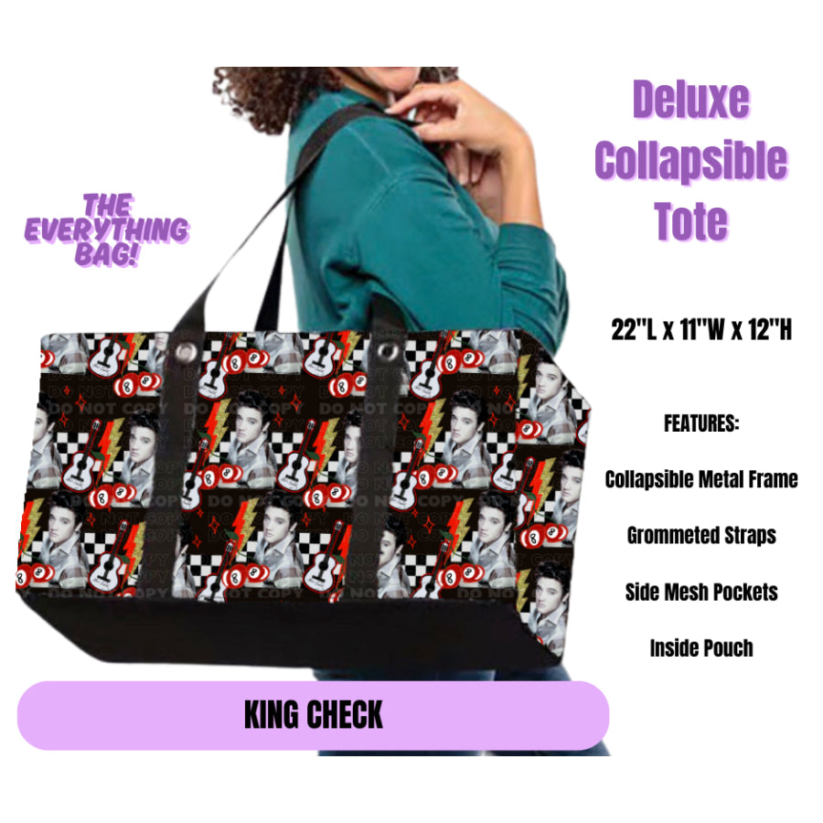 Preorder Custom Large Collapsible Tote Bags - Closes 19 May - ETA late Sep 2025 Lunch Boxes &amp; Totes