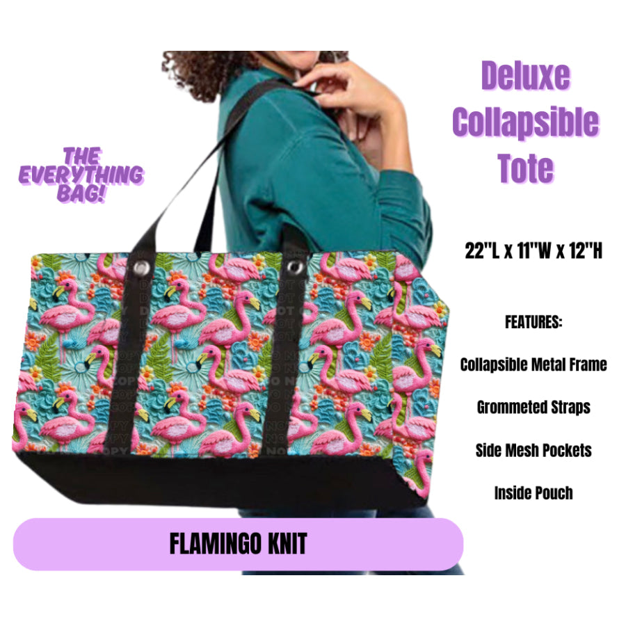 Preorder Custom Large Collapsible Tote Bags - Closes 19 May - ETA late Sep 2025 Lunch Boxes &amp; Totes